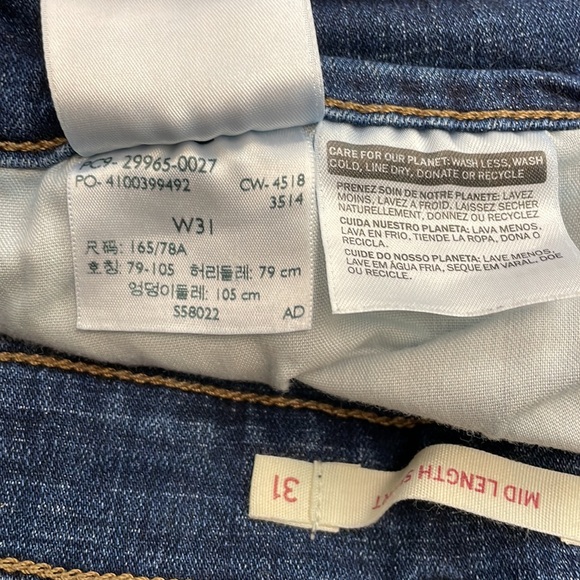 LEVI’S DENIM SHORTS - Picture 8 of 8